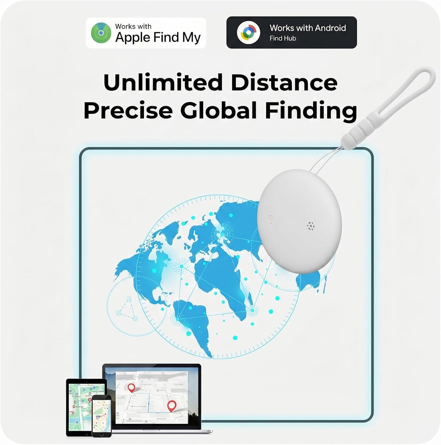 2026 Upgraded Pet GPS Tracker, 2 Pack, for Dogs, Cats & Small Animals, No Monthl